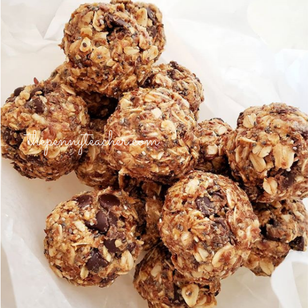 Seriously Easy NoBake Energy Balls The Penny Teacher